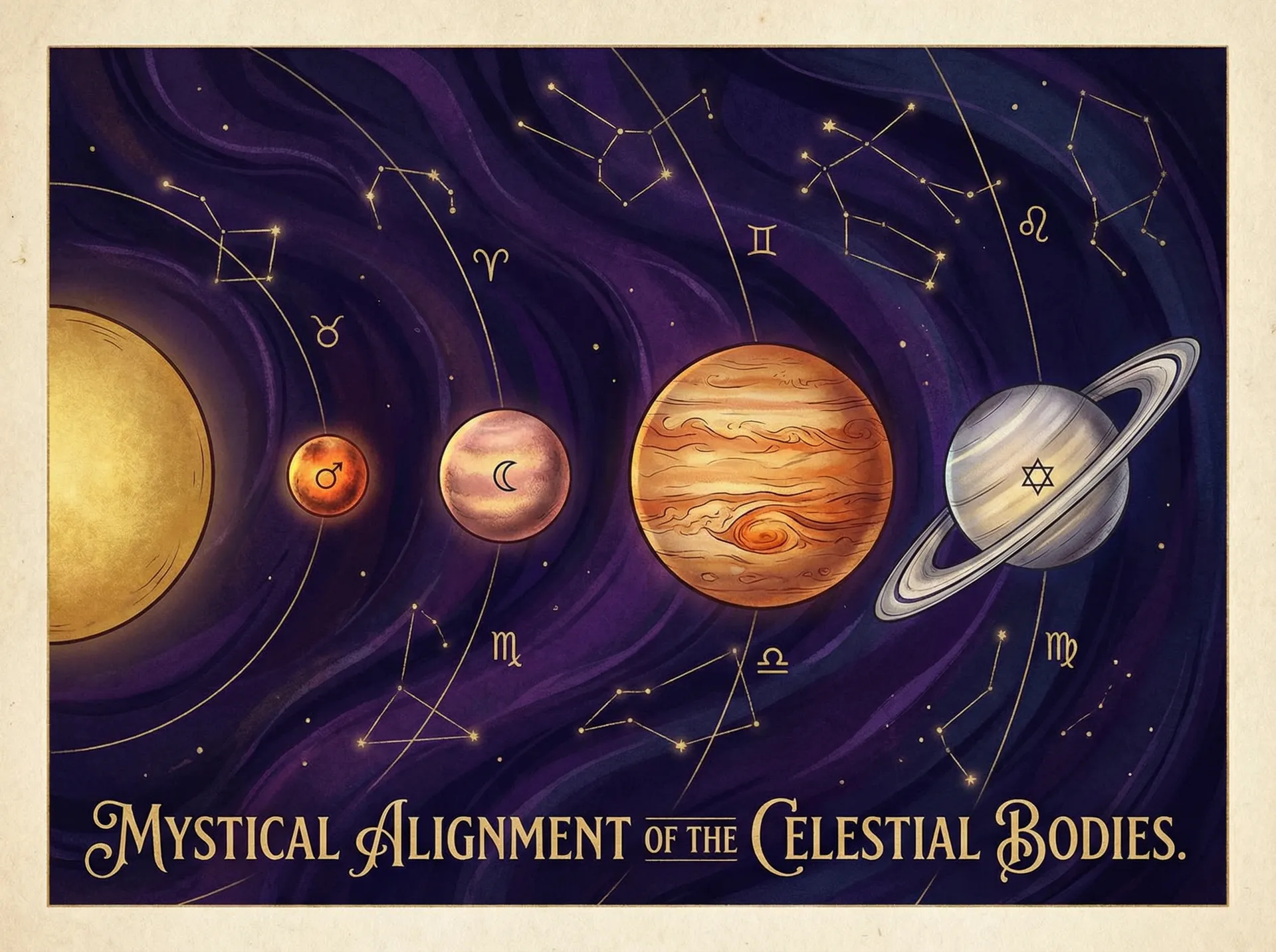 占星行星解读 - 学长我们换个地方做小作文 | 占星学入门